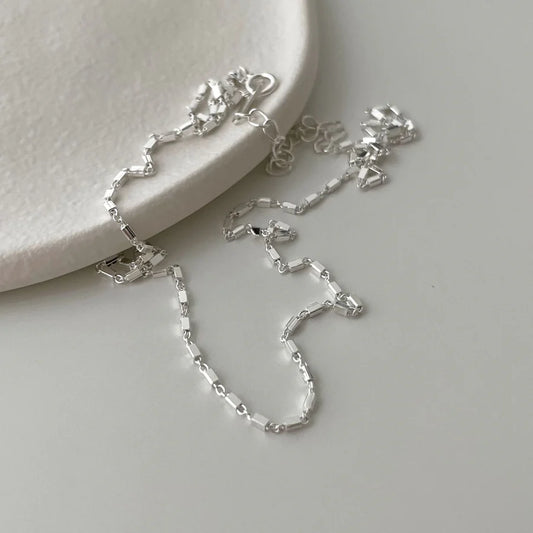 threshold silver chain necklace
