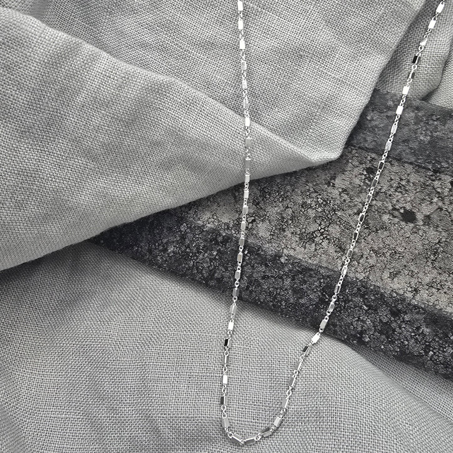 threshold silver chain necklace